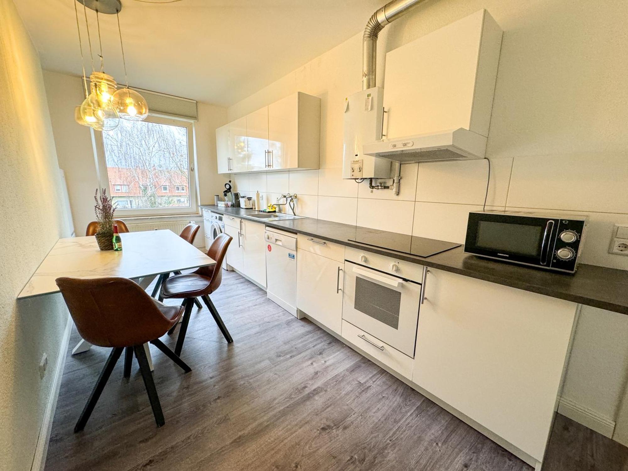 Wohnung Fuer 5 Gaeste Grosse Kueche Messe- Und Citynah Hannover Exterior photo
